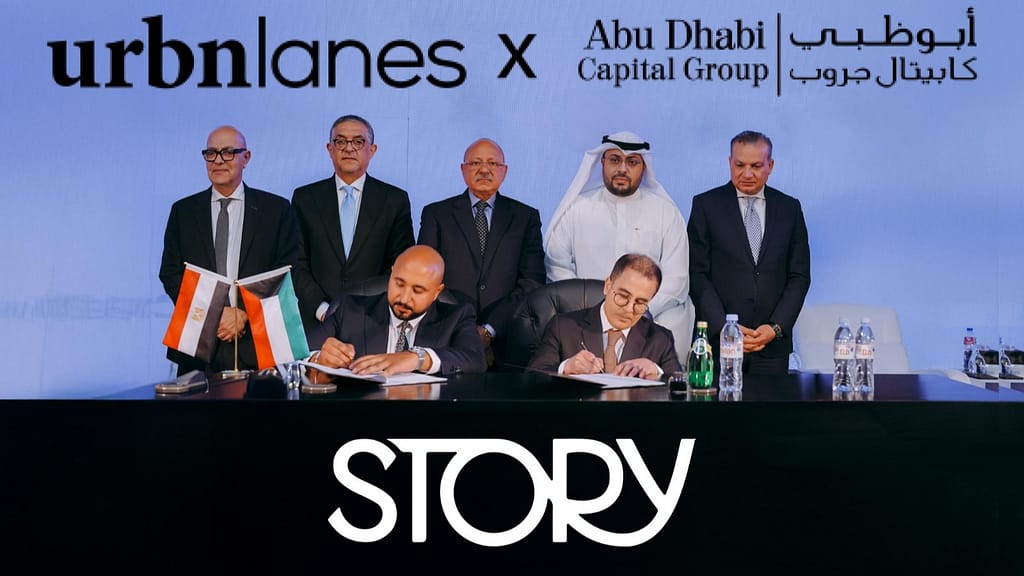 Signing of a partnership agreement between Kuwait-based Urbnlanes and UAE-based STORY Hospitality, a subsidiary of Abu Dhabi Capital.
