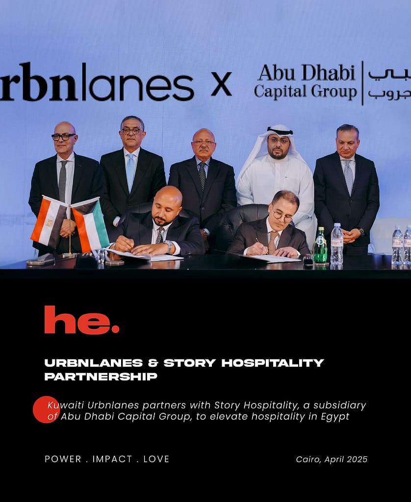 Kuwaiti Urbnlanes partners with Story Hospitality, a subsidiary of Abu Dhabi Capital Group, to elevate hospitality in Egypt